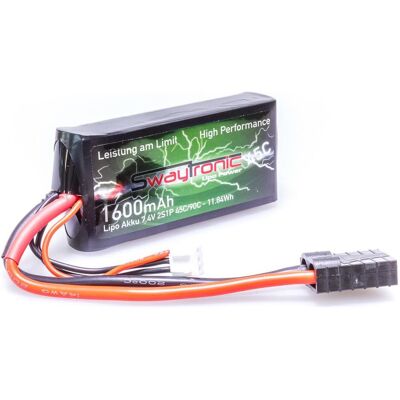Swaytronic Sway-TRX 2S 7.4V 1600mAh 45C/90C TRX (1600 mAh, 7.40 V) Swaytronic Sway-TRX 2S 7.4V 1600mAh 45C/90C TRX (1600 mAh, 7.40 V)