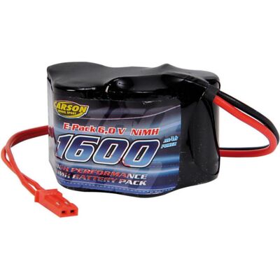 Carson Batteria Ricevitore NiMH 6V/1600mAh - Pack Batteria RC Carson Batteria Ricevitore NiMH 6V/1600mAh - Pack Batteria RC