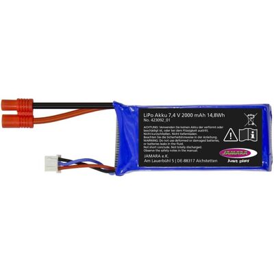 Jamara Carico utile della batteria (2000 mAh, 7.40 V) Jamara Carico utile della batteria (2000 mAh, 7.40 V)