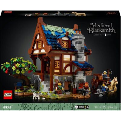 Forgia medievale (21325, LEGO Ideas, Set LEGO rari) Forgia medievale (21325, LEGO Ideas, Set LEGO rari)