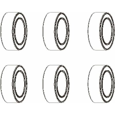 Jamara Cuscinetto a sfera 6x10x3 Z18 Jamara Cuscinetto a sfera 6x10x3 Z18