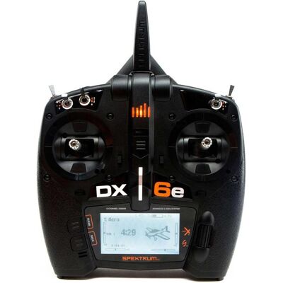 Spektrum DX6e 6 canali trasmettitore solo Spektrum DX6e 6 canali trasmettitore solo