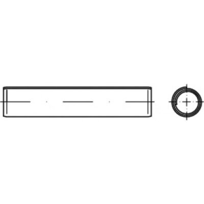 TOOLCRAFT TO-5439525 - Perno a spirale - Acciaio a molla - 250 pezzi - Fissaggio TOOLCRAFT TO-5439525 - Perno a spirale - Acciaio a molla - 250 pezzi - Fissaggio
