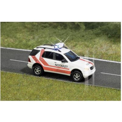 Busch M-Luokan Päivystyslääkäri Vilkkuvilla Valoilla - Veicolo di emergenza Busch M-Luokan Päivystyslääkäri Vilkkuvilla Valoilla - Veicolo di emergenza