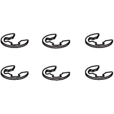 Jamara E-clip 2,5mm Vo-Mj-Ti-Ho-In-LQ-SR10 PU 6 Jamara E-clip 2,5mm Vo-Mj-Ti-Ho-In-LQ-SR10 PU 6