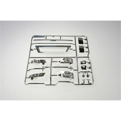 TAMIYA N-Pezzi Riflettori e Griglia Cromati - N-Parts TAMIYA N-Pezzi Riflettori e Griglia Cromati - N-Parts