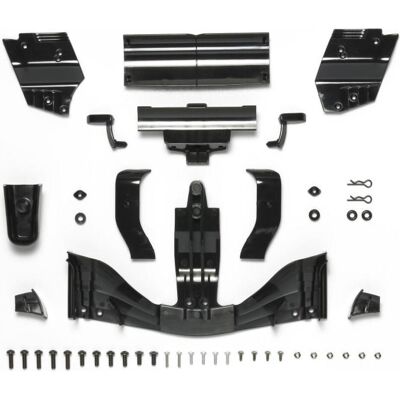 Set Alettoni Tamiya F104 Nero - Ricambi Auto RC Set Alettoni Tamiya F104 Nero - Ricambi Auto RC