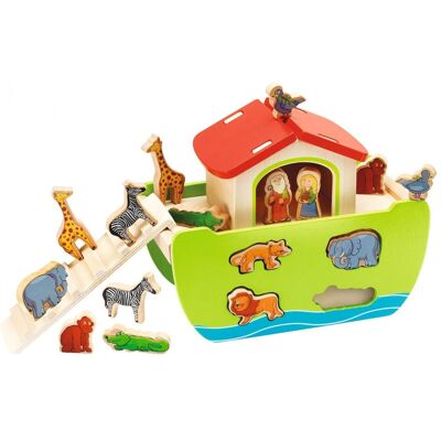 Simba Toys 100002084 Set di Giocattoli - Arca di Noé in Legno con Animali Simba Toys 100002084 Set di Giocattoli - Arca di Noé in Legno con Animali