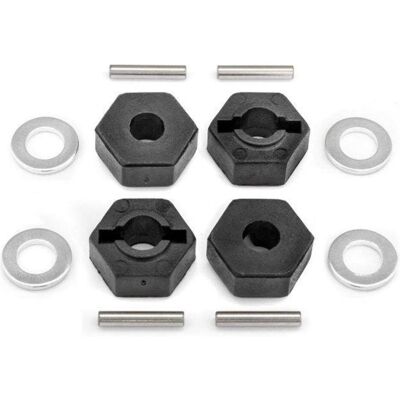 Maverick Set di mozzi esagonali per ruote da 12 mm (4 pezzi) Maverick Set di mozzi esagonali per ruote da 12 mm (4 pezzi)