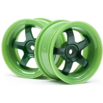 HPI Work Meister S1 Wheel Green (3mm Offset/2pz) HPI Work Meister S1 Wheel Green (3mm Offset/2pz)