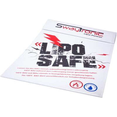Swaytronic LiPo Safe Bag (30x23 cm) - Borsa di sicurezza per batterie Swaytronic LiPo Safe Bag (30x23 cm) - Borsa di sicurezza per batterie