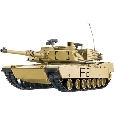 Amewi U.S. M1A2 R&S/2.4GHz/scatola di legno ingranaggio metallico/QC (RTR pronto all'uso) Amewi U.S. M1A2 R&S/2.4GHz/scatola di legno ingranaggio metallico/QC (RTR pronto all'uso)