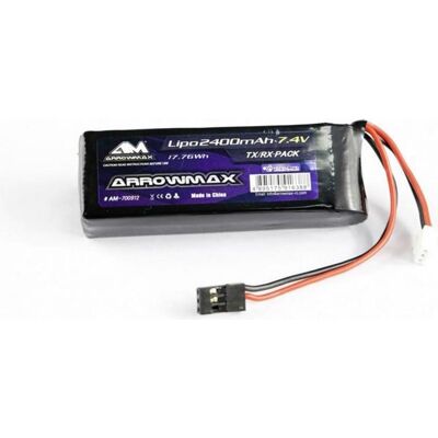 Batteria LiPo Arrowmax 2400mAh 2S - Accessori RC Batteria LiPo Arrowmax 2400mAh 2S - Accessori RC