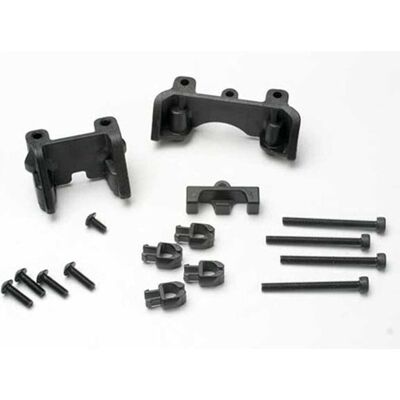 Traxxas - Supporti ammortizzatori (davanti e dietro) - clip cavi 1 - clip chassis 4 Traxxas - Supporti ammortizzatori (davanti e dietro) - clip cavi 1 - clip chassis 4
