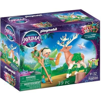 Fata della foresta con anima animale (70806, Playmobil Ayuma) Fata della foresta con anima animale (70806, Playmobil Ayuma)