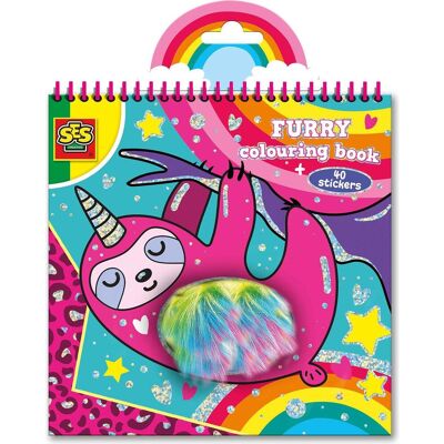 Ses Libro da colorare in peluche Ses Libro da colorare in peluche