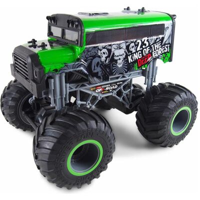 Amewi Crazy Schoolbus elettrico spazzolato Monster Truck 2WD 1:16 RTR verde Amewi Crazy Schoolbus elettrico spazzolato Monster Truck 2WD 1:16 RTR verde