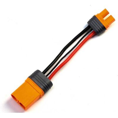Spektrum Cavo adattatore iC3 Dispositivo intelligente iC3 alla batteria con connettore iC5 100mm 10 AWG Spektrum Cavo adattatore iC3 Dispositivo intelligente iC3 alla batteria con connettore iC5 100mm 10 AWG