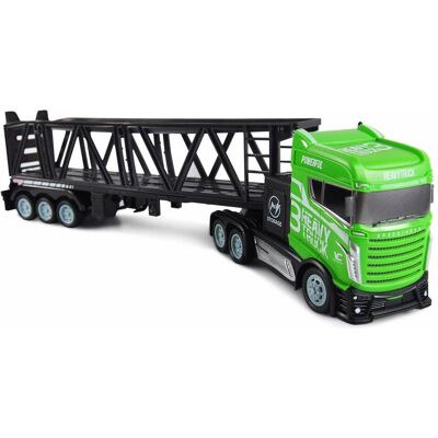 Amewi Camion semirimorchio con rimorchio per il trasporto di auto 1:16, RTR Amewi Camion semirimorchio con rimorchio per il trasporto di auto 1:16, RTR