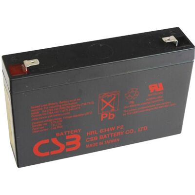CSB Battery Batteria al piombo HRL 634W (5700 mAh, 6 V) CSB Battery Batteria al piombo HRL 634W (5700 mAh, 6 V)