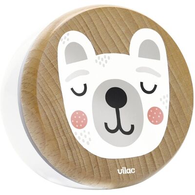 Vilac, Carillon, Michelle Carlslund, Scatola musicale di legno dell'orso polare Vilac, Carillon, Michelle Carlslund, Scatola musicale di legno dell'orso polare