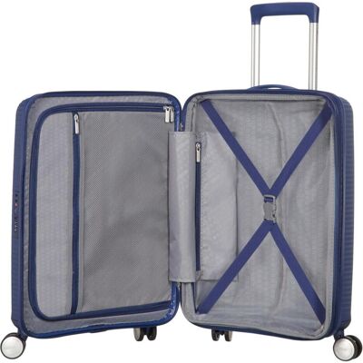 American Tourister Soundbox, Valigia, Blu American Tourister Soundbox, Valigia, Blu