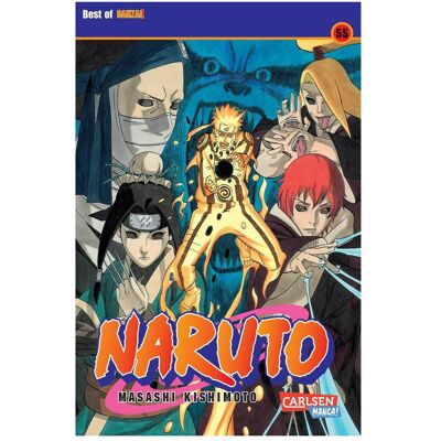 Carlsen Naruto, Band 55, Fumetto + Manga di Masashi Kishimoto Carlsen Naruto, Band 55, Fumetto + Manga di Masashi Kishimoto