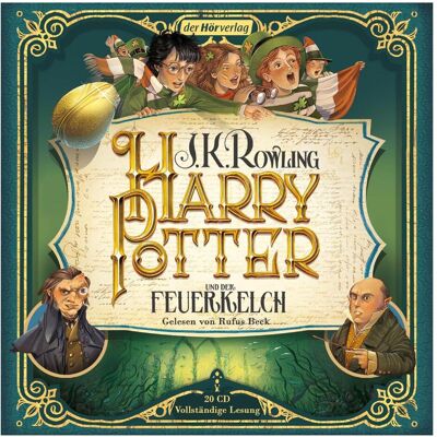 DHV Harry Potter e il calice di fuoco, Audiolibri di J.K. Rowling, Rufus Beck, Klaus Fritz DHV Harry Potter e il calice di fuoco, Audiolibri di J.K. Rowling, Rufus Beck, Klaus Fritz