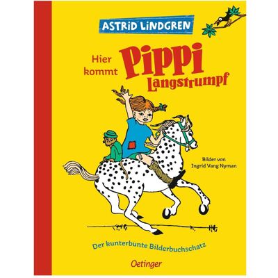 Oetinger Hier kommt Pippi Langstrumpf, Libro per bambini di Astrid Lindgren Oetinger Hier kommt Pippi Langstrumpf, Libro per bambini di Astrid Lindgren