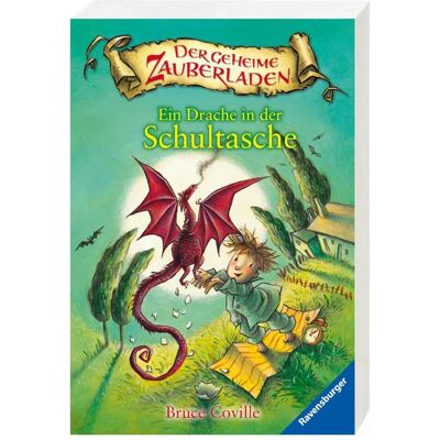 Ravensburger Ein Drache in der Schultasche, Libro per bambini di Prato di Petra, Almud Kunert, Bruce Coville Ravensburger Ein Drache in der Schultasche, Libro per bambini di Prato di Petra, Almud Kunert, Bruce Coville