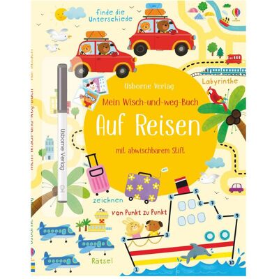 DTV Mein Wisch-und-weg-Buch: Auf Reisen, Libro per bambini di Manola Caprini, Kirsteen Robson DTV Mein Wisch-und-weg-Buch: Auf Reisen, Libro per bambini di Manola Caprini, Kirsteen Robson