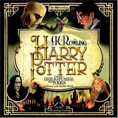 DHV Harry Potter e i doni della morte, Audiolibri di Angela Kübrich, J.K. Rowling, Klaus Fritz, Rufus Beck DHV Harry Potter e i doni della morte, Audiolibri di Angela Kübrich, J.K. Rowling, Klaus Fritz, Rufus Beck