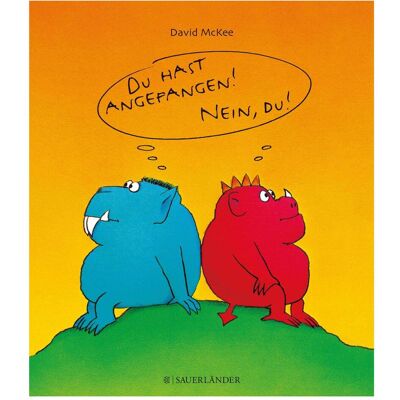 S.Fischer Du hast angefangen - Nein du!, Libro per bambini di David McKee S.Fischer Du hast angefangen - Nein du!, Libro per bambini di David McKee