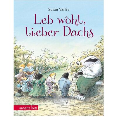 Ueberreuter Leb wohl, lieber Dachs, Libro per bambini di Ingrid Weixelbaumer, Varley susanna Ueberreuter Leb wohl, lieber Dachs, Libro per bambini di Ingrid Weixelbaumer, Varley susanna