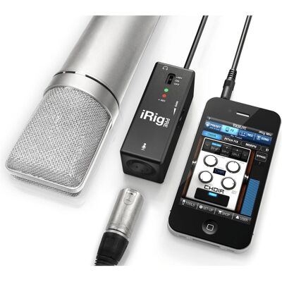 IK Multimedia iRig PRE, Microfono IK Multimedia iRig PRE, Microfono