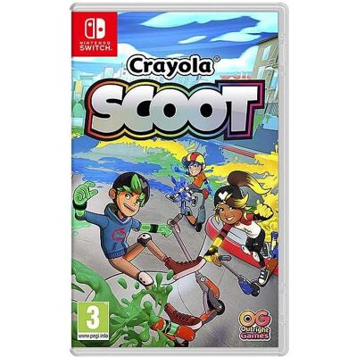 Outright Games, Crayola Scoot, Nintendo Switch Outright Games, Crayola Scoot, Nintendo Switch