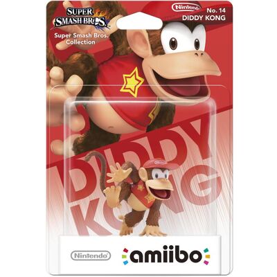 Nintendo Amiibo Smash Diddy Kong (3DS, 3DS XL, Wii U), Altri accessori gaming, Multicolore Nintendo Amiibo Smash Diddy Kong (3DS, 3DS XL, Wii U), Altri accessori gaming, Multicolore