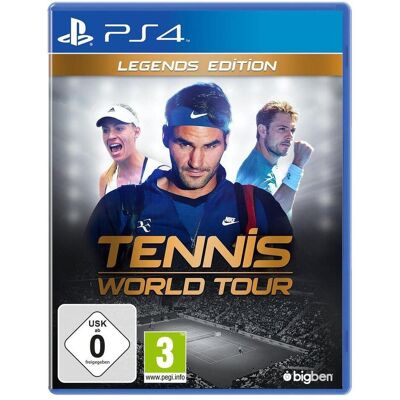 Bigben, Tennis World Tour- Legends Editio, PS4 Bigben, Tennis World Tour- Legends Editio, PS4