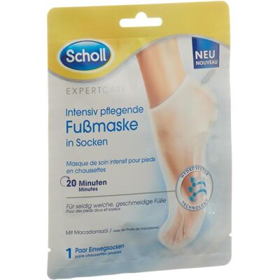 Scholl, Prodotti cura dei piedi, ExpertCare Intensive Nourishing Foot Mask (Maschera del piede) Scholl, Prodotti cura dei piedi, ExpertCare Intensive Nourishing Foot Mask (Maschera del piede)