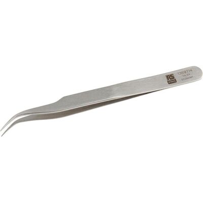 RS PRO, Pinzette, Premium economy tweezers curved 120mm RS PRO, Pinzette, Premium economy tweezers curved 120mm