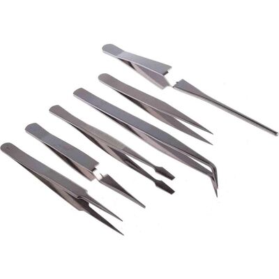 RS PRO, Pinzette, Tweezer Set RS PRO, Pinzette, Tweezer Set