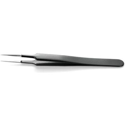 RS PRO, Pinzette, ESD epoxy coated tweezers straight 110mm RS PRO, Pinzette, ESD epoxy coated tweezers straight 110mm