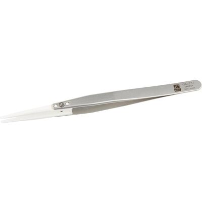 RS PRO, Pinzette, Ceramic replaceable tip tweezers 140mm RS PRO, Pinzette, Ceramic replaceable tip tweezers 140mm