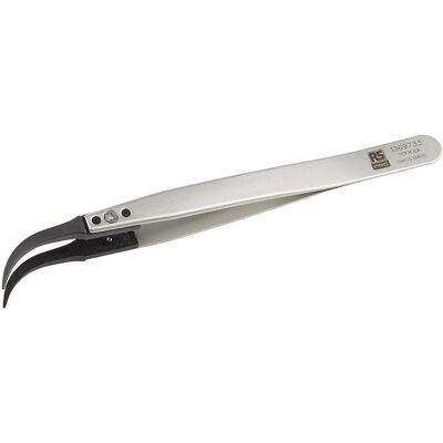 RS PRO Pinzette - 7CFR.SA - Acciaio inossidabile, 130 mm, Antimagnetico RS PRO Pinzette - 7CFR.SA - Acciaio inossidabile, 130 mm, Antimagnetico