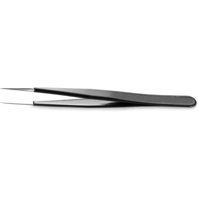 RS PRO, Pinzette, ESD epoxy coated tweezers straight 110mm RS PRO, Pinzette, ESD epoxy coated tweezers straight 110mm