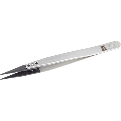 RS PRO, Pinzette, Plastic replaceable tip tweezers 130mm. RS PRO, Pinzette, Plastic replaceable tip tweezers 130mm.