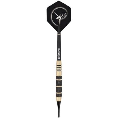 Unicorn S/T Core Plus Win-Blk/Gld Dardo in ottone - 19G (19 g) Unicorn S/T Core Plus Win-Blk/Gld Dardo in ottone - 19G (19 g)
