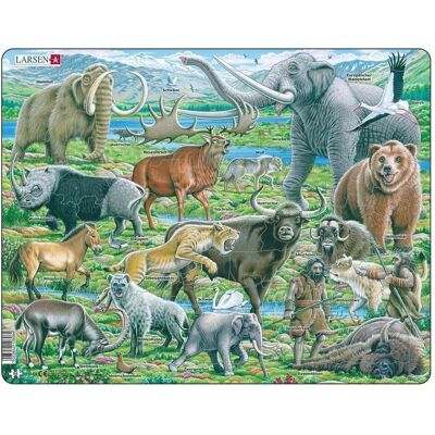 Larsen La fauna selvatica al tempo dei Neanderthal (66 pezzi) Larsen La fauna selvatica al tempo dei Neanderthal (66 pezzi)