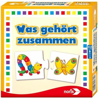 Noris Ciò che appartiene insieme (Francese, Inglese, 1 - 4 Giocatori) Noris Ciò che appartiene insieme (Francese, Inglese, 1 - 4 Giocatori)