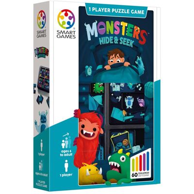 Smart Games Mostri a nascondino (Francese, Inglese, Italiano, Tedesco, 1 Giocatori) Smart Games Mostri a nascondino (Francese, Inglese, Italiano, Tedesco, 1 Giocatori)